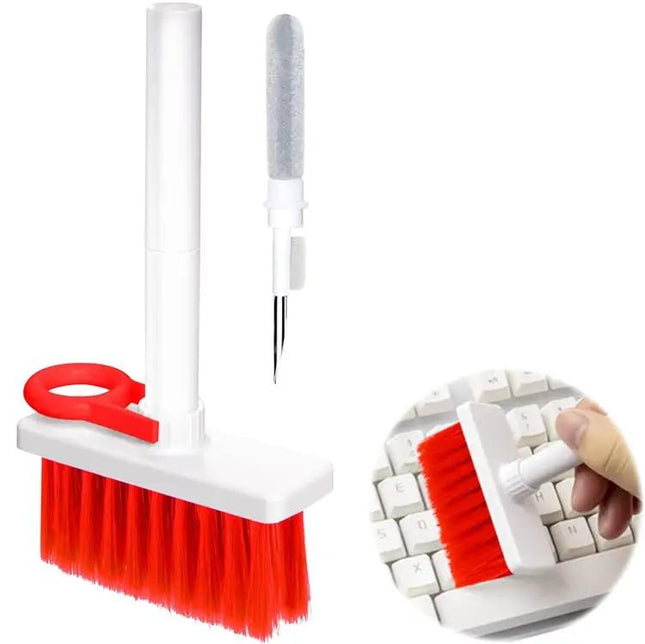 2-Pack 5-in-1 Earbud Cleaner, Keyboard Brush, Keycap Puller | Syndmart