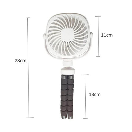 Octopus Tentacle Fan Portable Desktop Handheld USB Powered