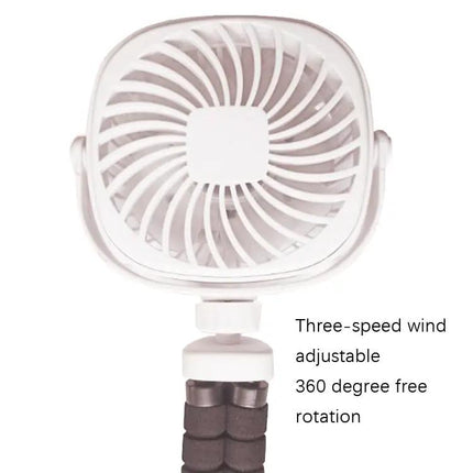 Octopus Tentacle Fan Portable Desktop Handheld USB Powered