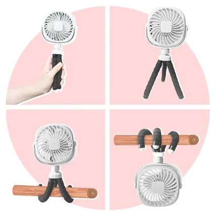 Octopus Tentacle Fan Portable Desktop Handheld USB Powered