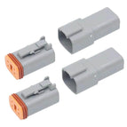 2 PCS DT04-4P / DT06-4S With Copper