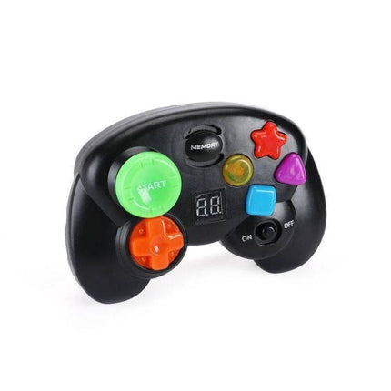 Children's Interactive Memory Training Game with Square Design plastic handheld controller with flashing lights, music and colorful buttons