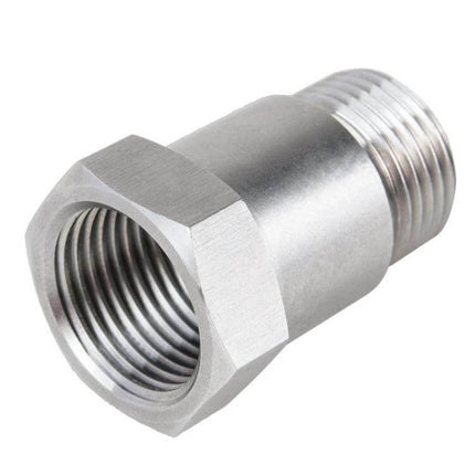 Car Oxygen Sensor Adapter Extended Joint M18x1.5 Pack Of 2 stainless steel extended joint O2 sensor adapter for tight clearance and relocation