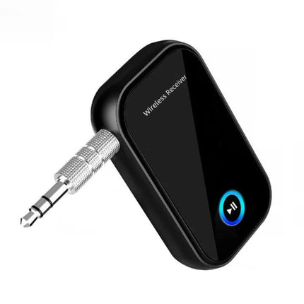 Car Bluetooth Audio Receiver With 3.5mm Jack For Cars compact wireless receiver with 3.5mm jack for streaming and hands-free calling in cars