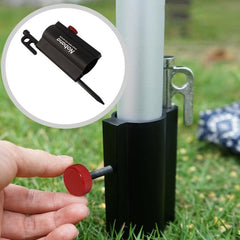 Portable Aluminum Alloy Canopy Pole Holder for Outdoor Camping