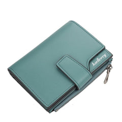 Baellerry N5013 Women's Compact Zipper Wallet with Multiple Card Slots and Coin Purse