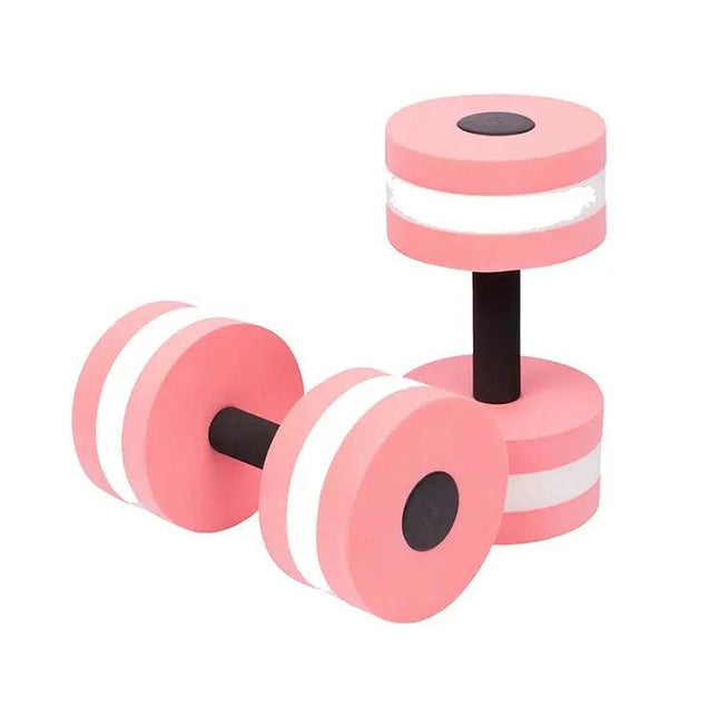 Adjustable EVA Foam Floating Dumbbell Pair 27x15 cm | Syndmart
