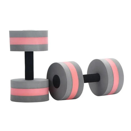 Adjustable EVA Foam Floating Dumbbell Pair 27x15 cm | Syndmart