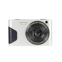 C8 4K Retro HD Digital Camera with 2.7-inch LCD Screen and 48MP Upgrade Option 30W Standard Version White