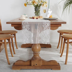 Chic Brocade Lace Table Runner for Elegant Gatherings and Home Styling