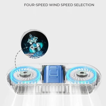 Mini Handheld Stroller Clip Fan With 360 Degree Rotation