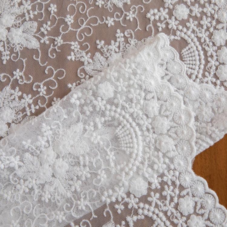 Chic Lace Embroidered Table Runner for Elegant Occasions and Home Styling