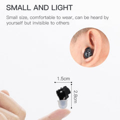 Senior Dual-Unit Voice Amplifier Hearing Aid with Magnetic Charging and Noise Reduction