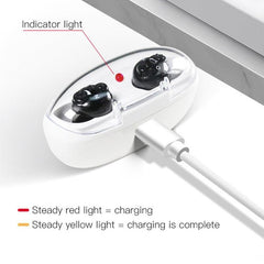 Senior Dual-Unit Voice Amplifier Hearing Aid with Magnetic Charging and Noise Reduction