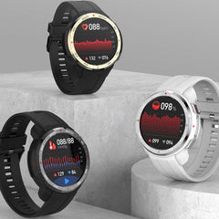 MT12 Wireless Smart Sports Watch with Music and Health Monitoring Features