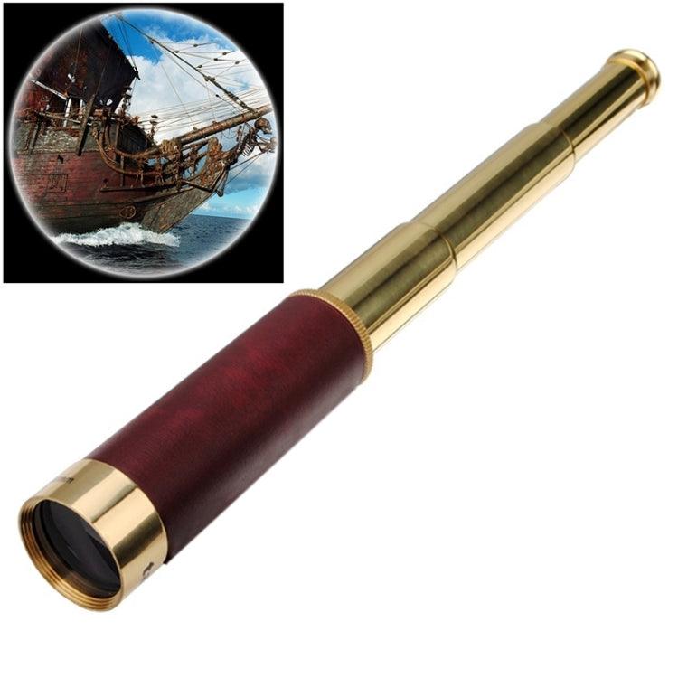 Compact 25x32 High-Powered Pirate Monocular Telescope