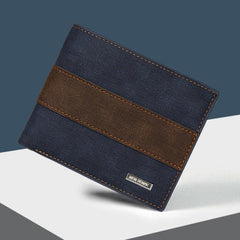 Stylish Matte Wallet for Men with Large Capacity and Multi-Card Slots