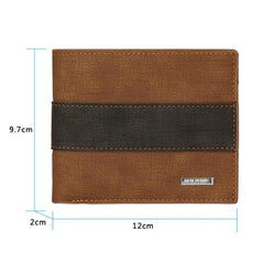 Stylish Matte Wallet for Men with Large Capacity and Multi-Card Slots