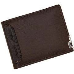 MenBense Stylish Mini Card Holder Wallet with Zipper Pocket