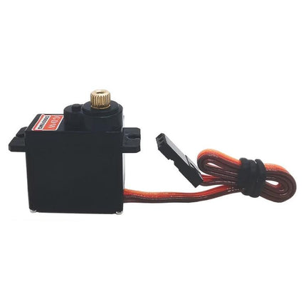 Steering Gear for 450 RC Model Aircraft Swashplate Control - plastic/metal servo with wiring for precise swashplate and steering adjustments