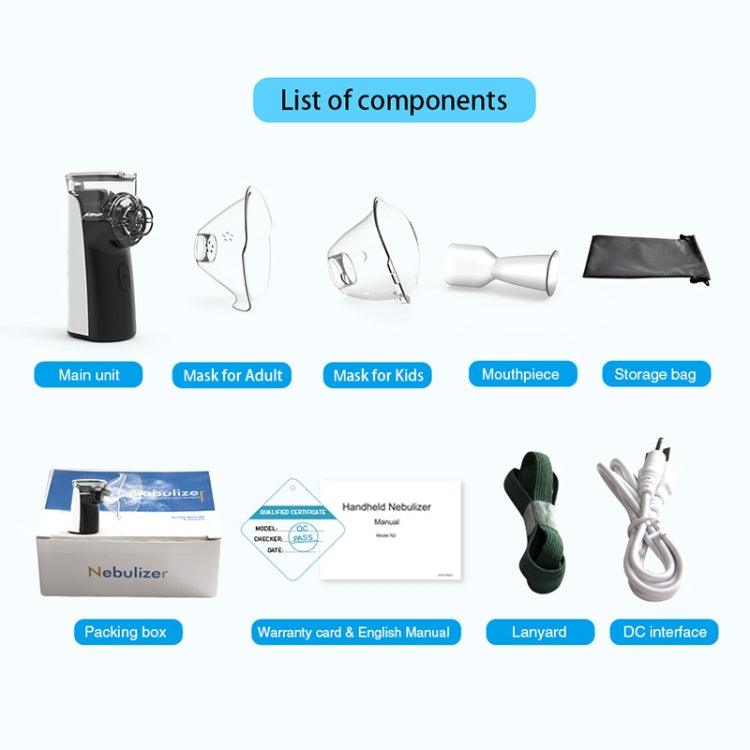 Portable Ultrasonic Micro-Mesh Nebulizer for Respiratory Relief