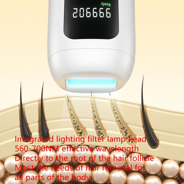 Rechargeable IPL Hair Removal Device for Home Use - Portable Laser Beauty Tool