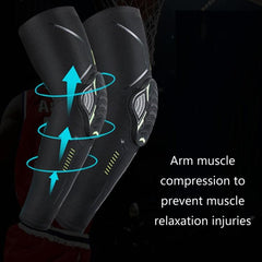 Honeycomb Compression Arm Guard for Outdoor Sports - Anti-Collision Protection