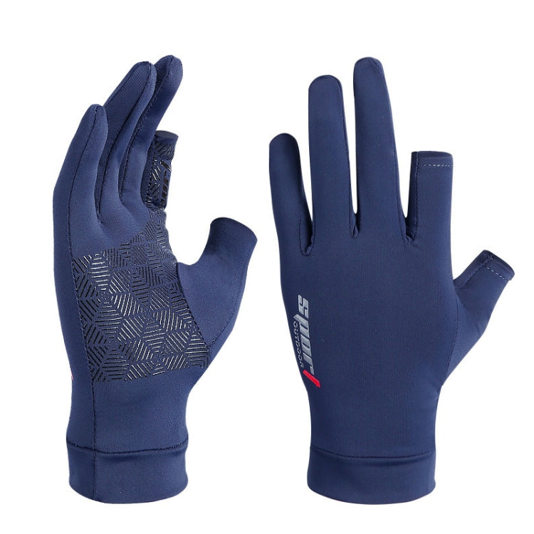 High-Performance Fingerless Fishing and Sports Gloves for Men and Women