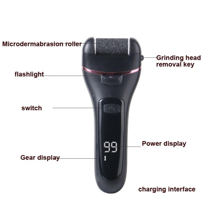 Rechargeable Electric Foot Care Grinder with Digital Display and Variable Speed