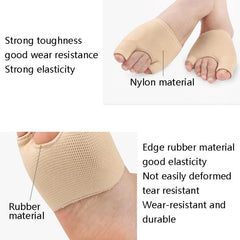 U-Shaped Hallux Valgus Relief Socks with Adjustable Forefoot Pads - 1 Pair