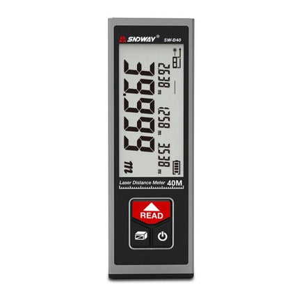 SNDWAY Bluetooth-Enabled Laser Distance Measurer for Home and Professional Use - handheld laser distance meter with LCD and read button