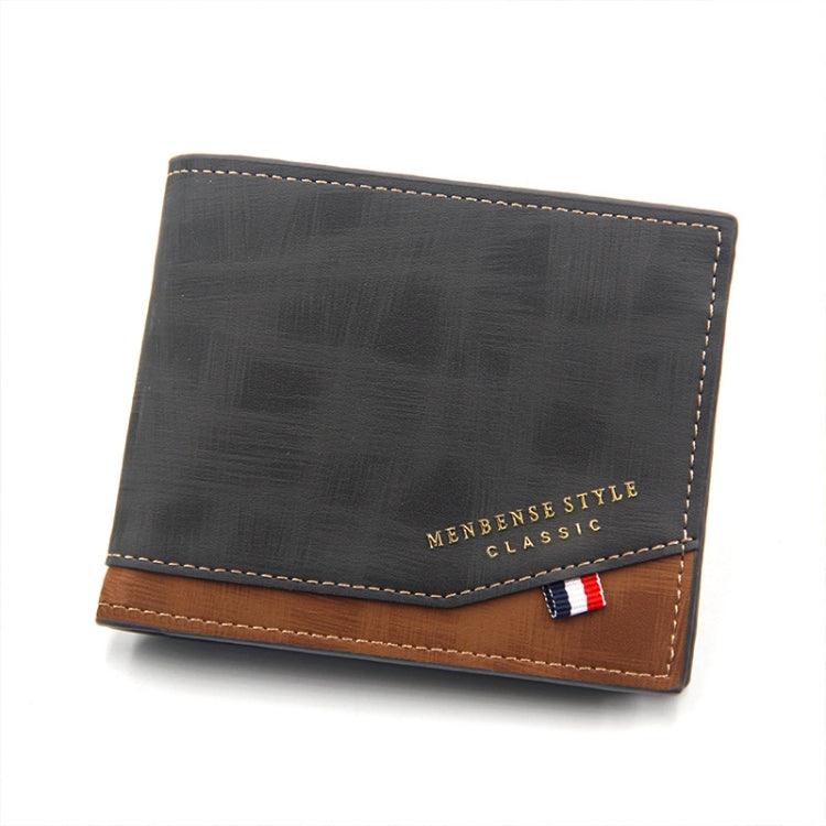 Menbense Matte Multi-Card Wallet for Men with Hot Stamping and Large Capacity