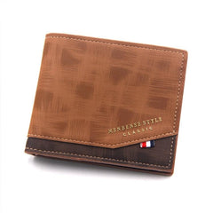 Menbense Matte Multi-Card Wallet for Men with Hot Stamping and Large Capacity