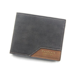 Menbense Matte Multi-Card Wallet for Men with Hot Stamping and Large Capacity