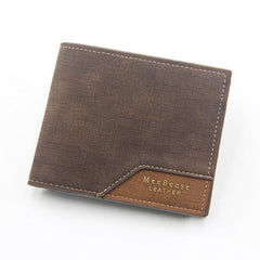 Menbense Matte Multi-Card Wallet for Men with Hot Stamping and Large Capacity