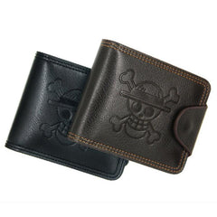 MenBense Men's Compact 2-Fold Card Wallet with Magnetic Closure