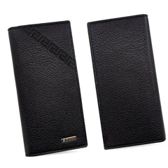 MenBense Stylish Embossed Magnetic Buckle Multi-Card Slot Wallet for Men