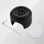Clock Black Shell Black Background / TBD0602264201D