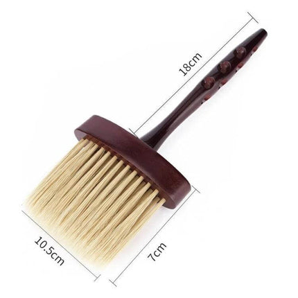Soft Bristle Wooden Handle Dust Brush for Car Interior Cleaning - lengthened wooden handle with soft bristles for vents, consoles, seat gaps (compact)