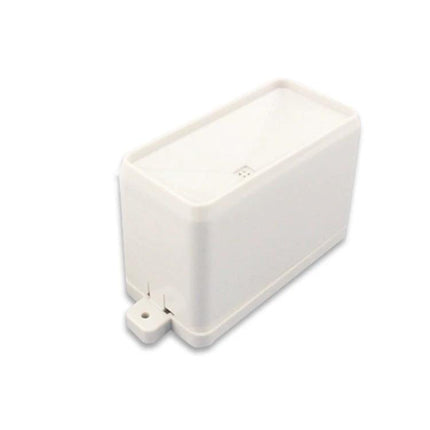 Misol Rain Gauge for Garden and Outdoor Weather Tracking - white plastic outdoor rain collector for gardeners and weather monitoring