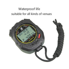 Digital Stopwatch and Timer for Track and Field Training - Waterproof Running Watch