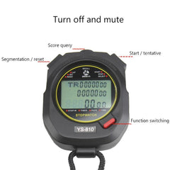 Digital Stopwatch and Timer for Track and Field Training - Waterproof Running Watch