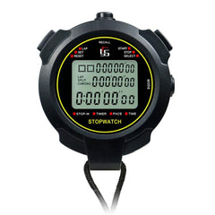 YS Multi-Function Sports Stopwatch with HD Display and Memory Features