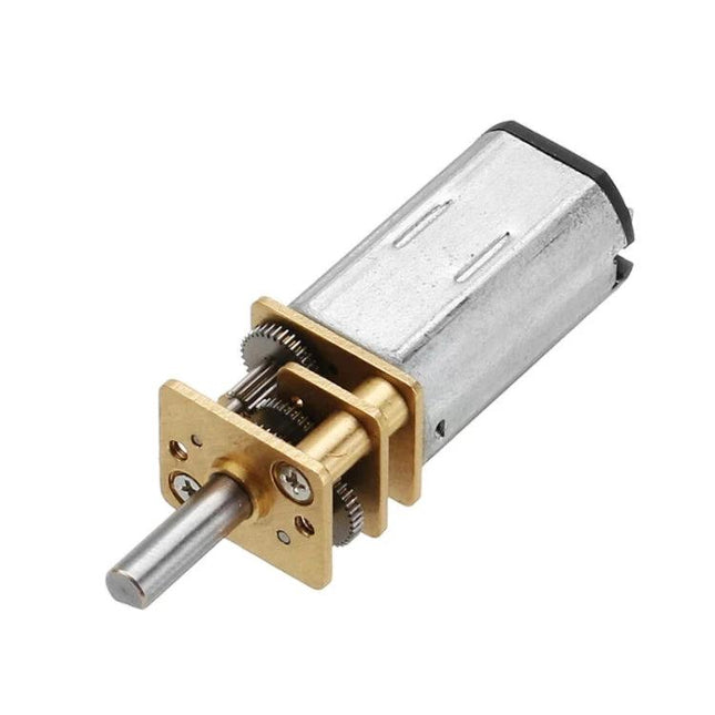 Micro Gear Motor for Robotics, Cameras, and Small Equipment DC 12V compact gearbox motor for camera tilt and small robot actuators
