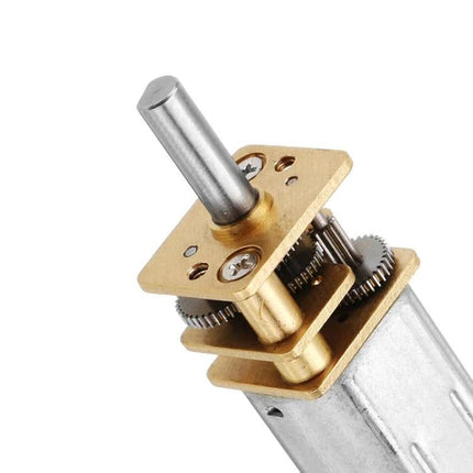 Micro Gear Motor for Robotics, Cameras, and Small Equipment - DC 12V compact gearbox motor for precise camera angle and robot movement