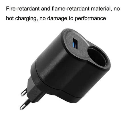 Universal Cigarette Lighter Car Power Converter for Home Use