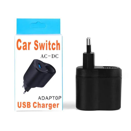 Universal Cigarette Lighter Car Power Converter for Home Use