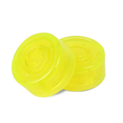 Protective Caps for Guitar Pedals in Everyday Musician Use – yellow ABS dust caps protecting pedal switches during rehearsals and transport
