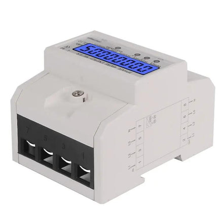 SINOTIMER Three-Phase Backlit Rail Electricity Meter for Monitoring