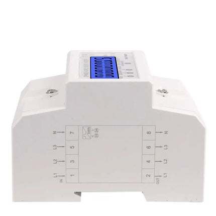 SINOTIMER Three-Phase Backlit Rail Electricity Meter for Monitoring